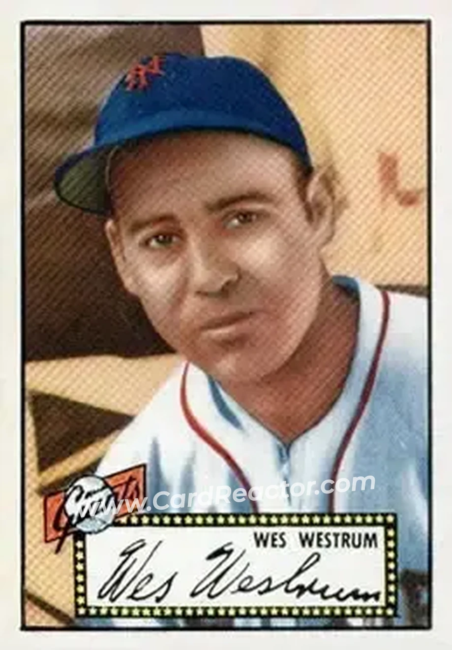 Front of Wes Westrum