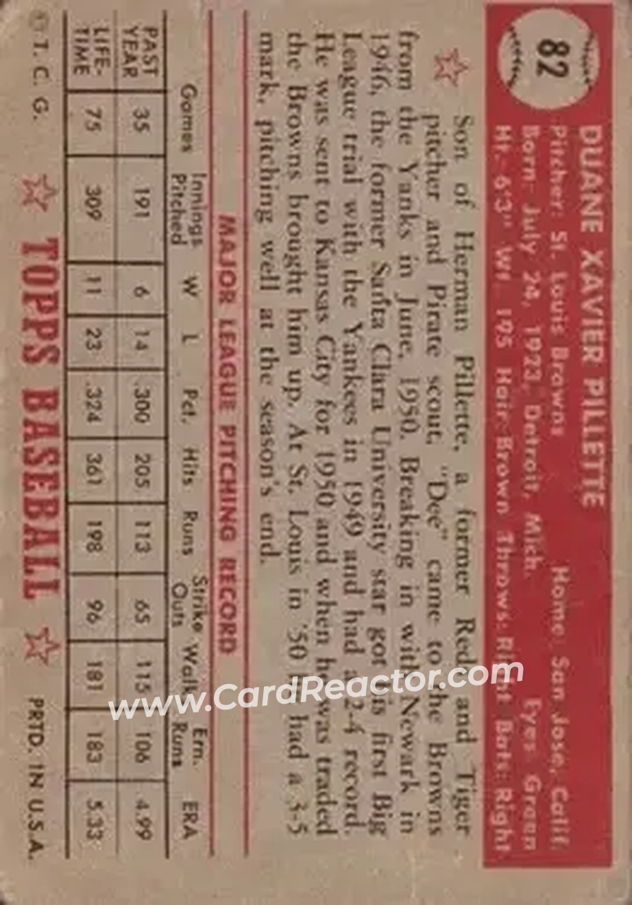 Back of Duane Pillette