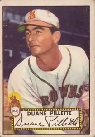 1952 Topps #82 Duane Pillette