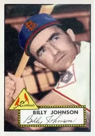 1952 Topps #83 Billy Johnson