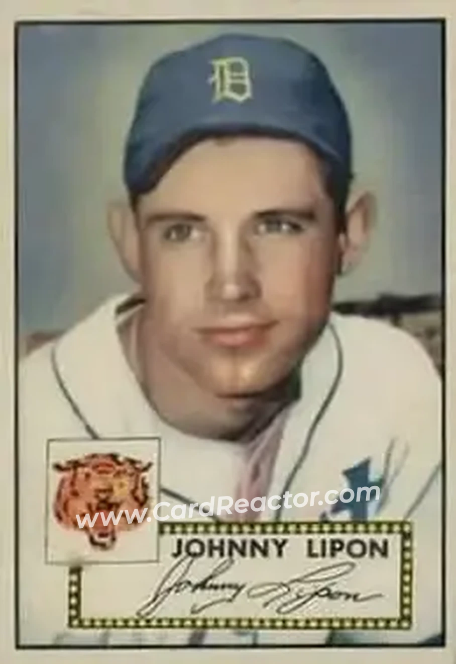 Front of Johnny Lipon