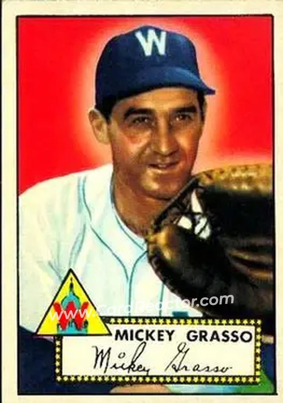 Front of Mickey Grasso
