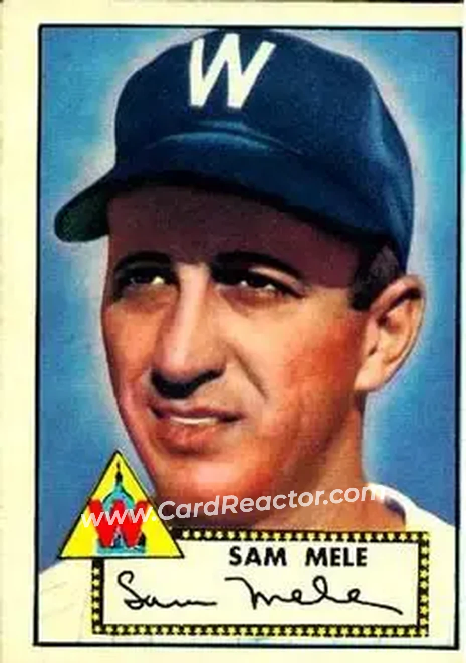 Front of Sam Mele