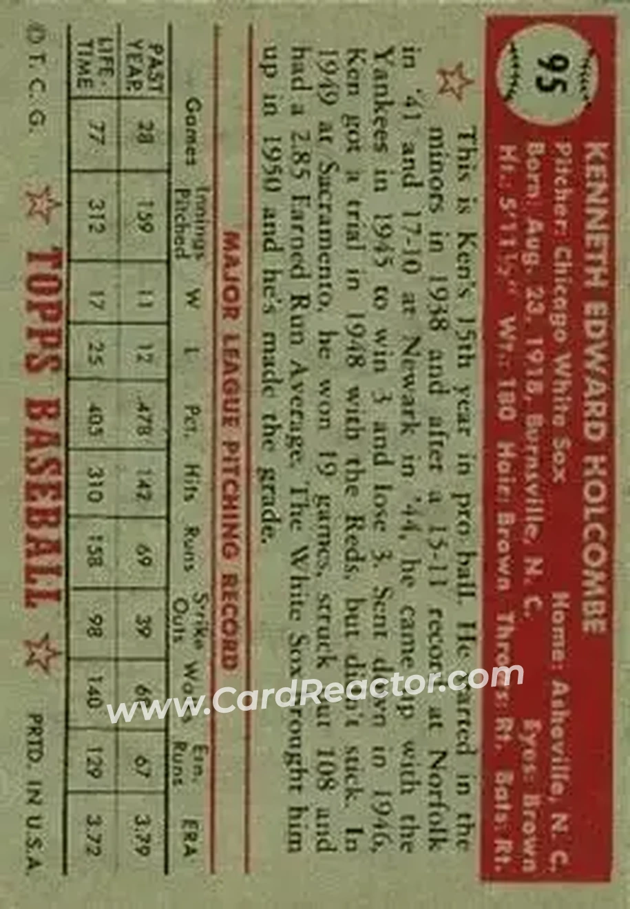 Back of Ken Holcombe