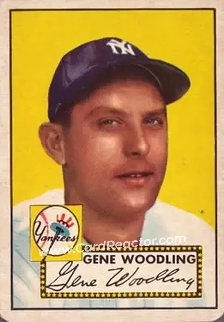 Front of Gene Woodling