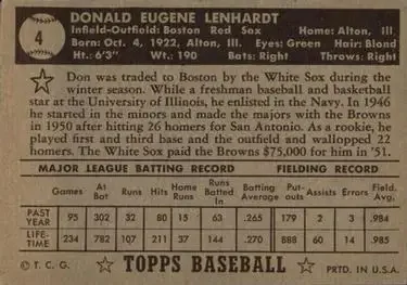 Back of Don Lenhardt