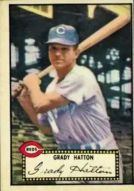 1952 Topps #6 Grady Hatton