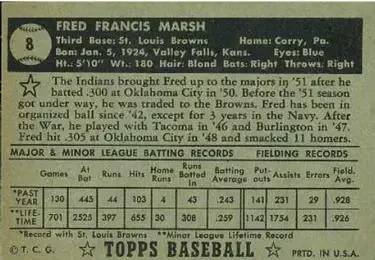 Back of Fred Marsh