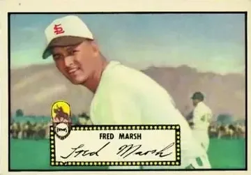 1952 Topps #8 Fred Marsh