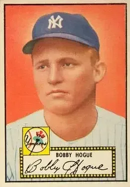 1952 Topps #9 Bobby Hogue