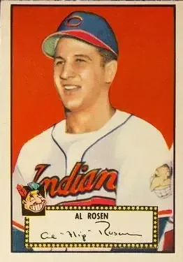 1952 Topps #10 Al "Flip" Rosen