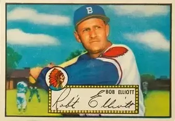 1952 Topps #14 Bob Elliott
