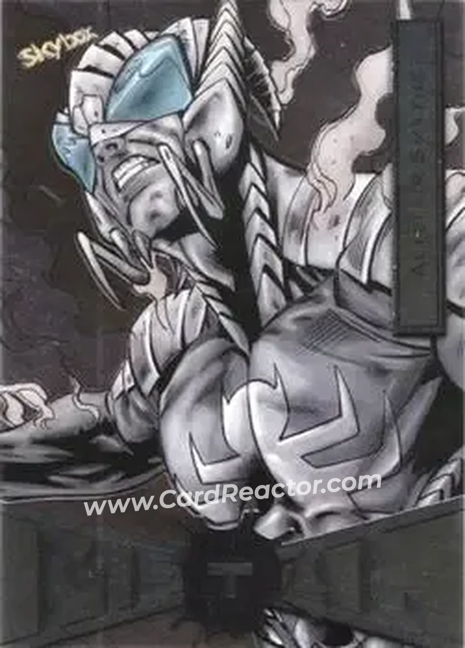 2021 SkyBox Metal Universe Marvel Spider-Man #3 Alistair Smythe