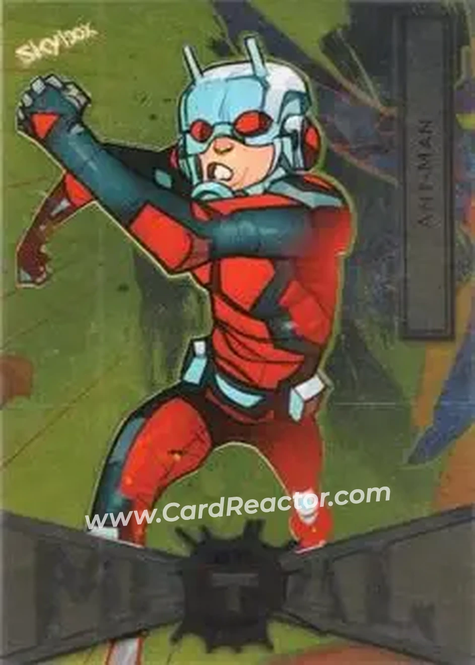2021 SkyBox Metal Universe Marvel Spider-Man #4 Ant-Man