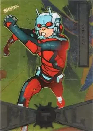 2021 SkyBox Metal Universe Marvel Spider-Man #4 Ant-Man