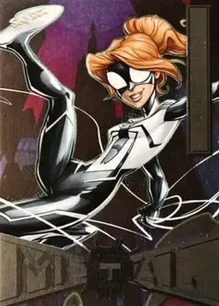 2021 SkyBox Metal Universe Marvel Spider-Man #5 Anya Corazon