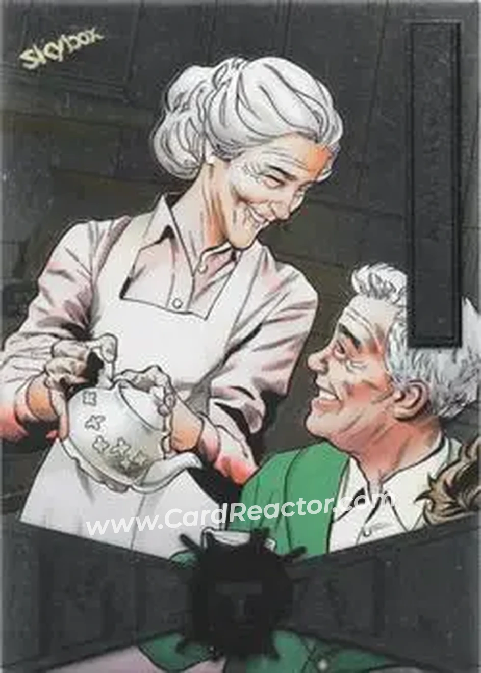 2021 SkyBox Metal Universe Marvel Spider-Man #6 Aunt May