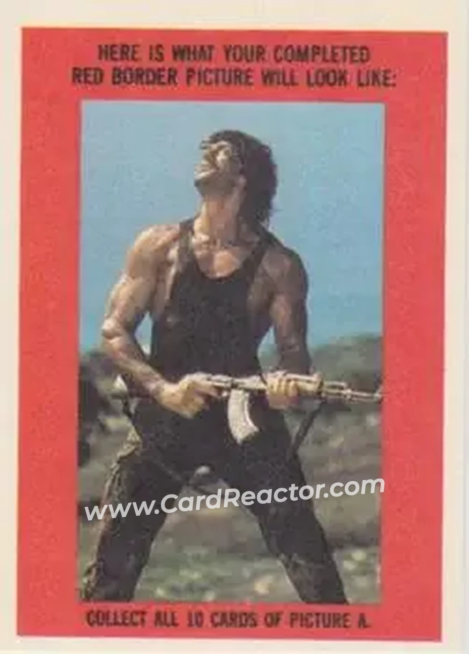 Back of Card #1
