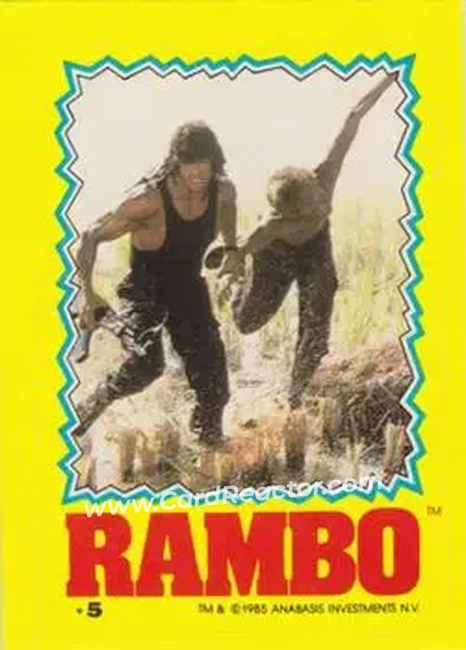 Front of Card #5