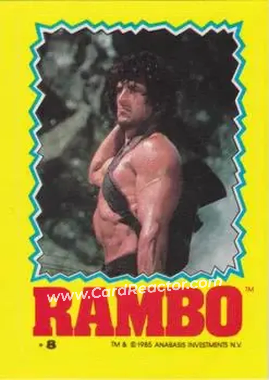 Front of Card #8
