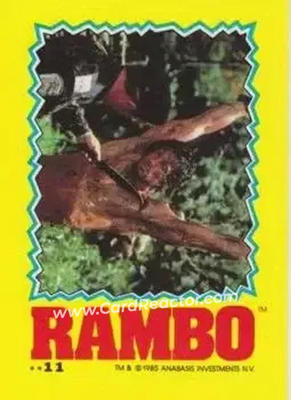 Front of Card #11