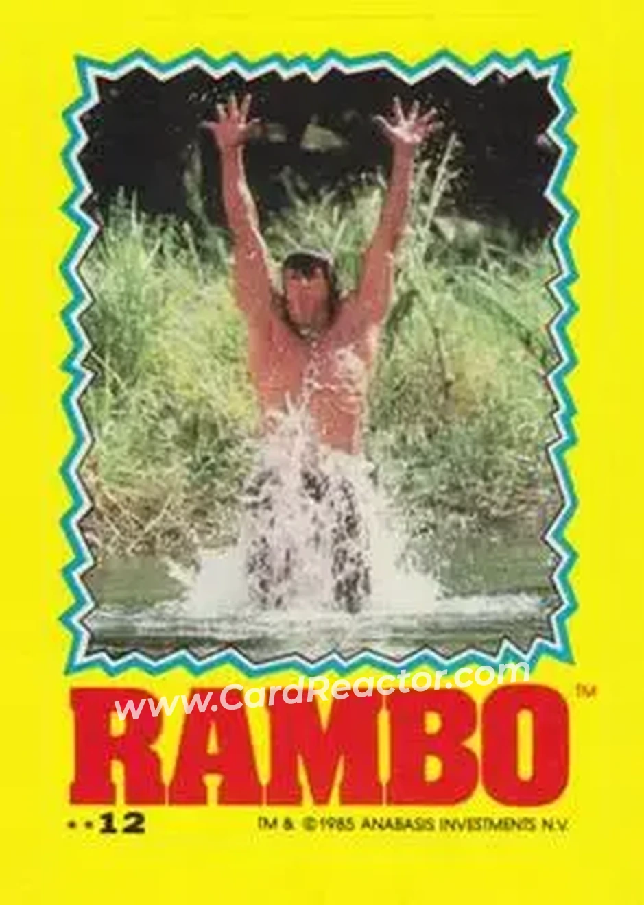Front of Card #12
