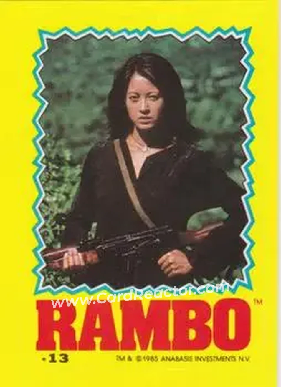 Front of Card #13