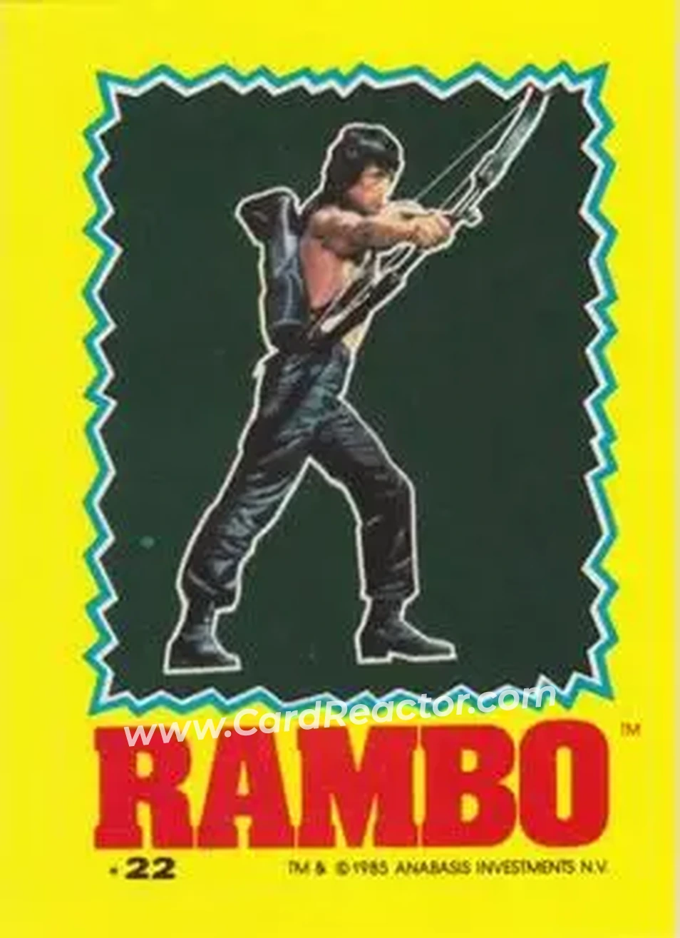 Front of Card #22