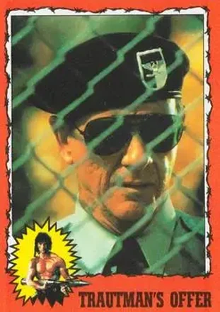 1985 Topps Rambo: First Blood Part II #3 Card #3