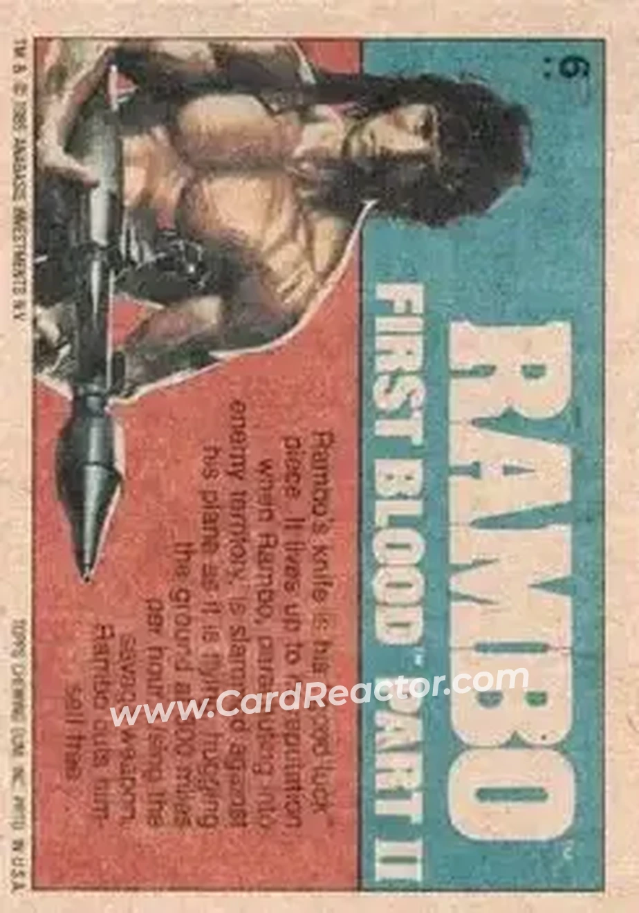 Back of Card #6