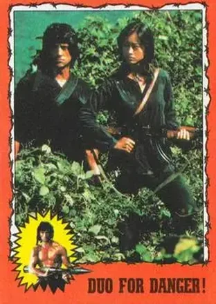 1985 Topps Rambo: First Blood Part II #8 Card #8