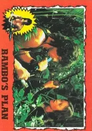1985 Topps Rambo: First Blood Part II #9 Card #9