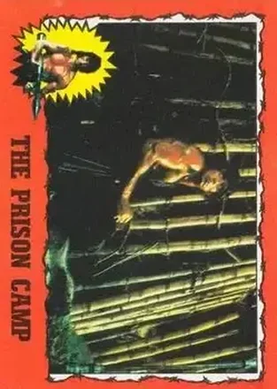 1985 Topps Rambo: First Blood Part II #11 Card #11