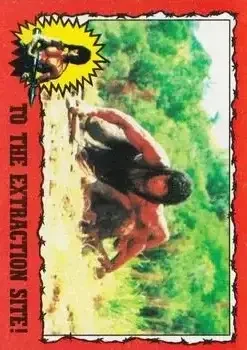 1985 Topps Rambo: First Blood Part II #16 Card #16