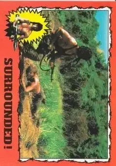 1985 Topps Rambo: First Blood Part II #17 - Card #17