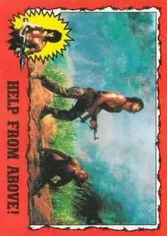 1985 Topps Rambo: First Blood Part II #19 - Card #19