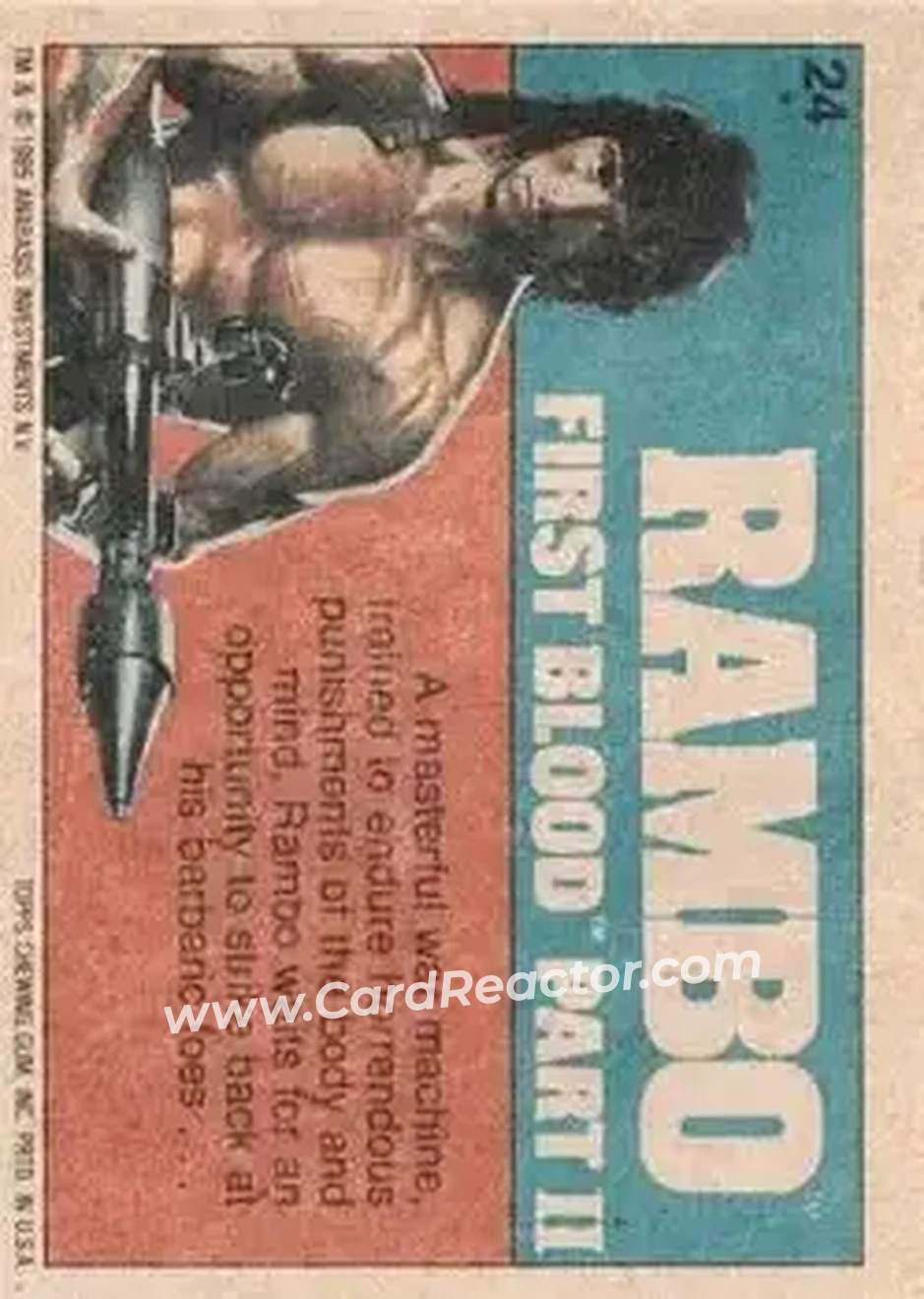 Back of Card #24