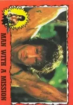 1985 Topps Rambo: First Blood Part II #24 Card #24