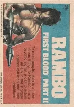 Back of Card #25