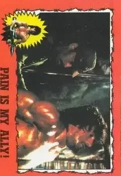 1985 Topps Rambo: First Blood Part II #25 Card #25