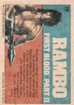 Back of Card #28