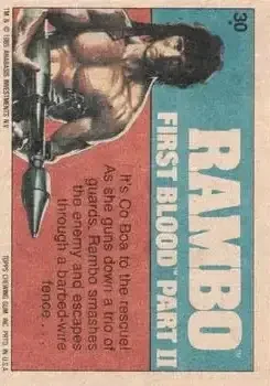 Back of Card #30