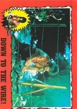 1985 Topps Rambo: First Blood Part II #30 Card #30