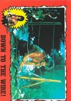 1985 Topps Rambo: First Blood Part II #30 Card #30