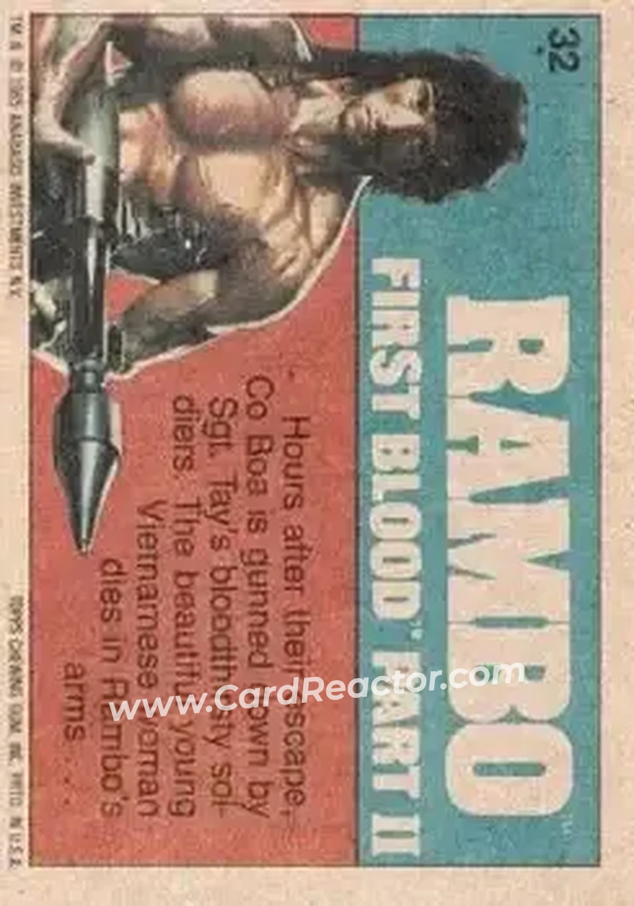 Back of Card #32