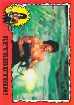1985 Topps Rambo: First Blood Part II #33 - Card #33