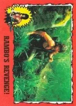 1985 Topps Rambo: First Blood Part II #35 Card #35
