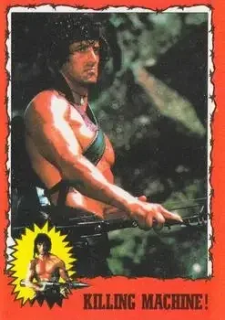 1985 Topps Rambo: First Blood Part II #36 Card #36