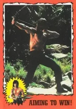 1985 Topps Rambo: First Blood Part II #38 Card #38