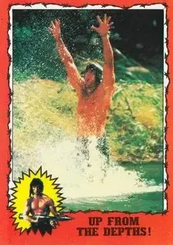 1985 Topps Rambo: First Blood Part II #39 Card #39
